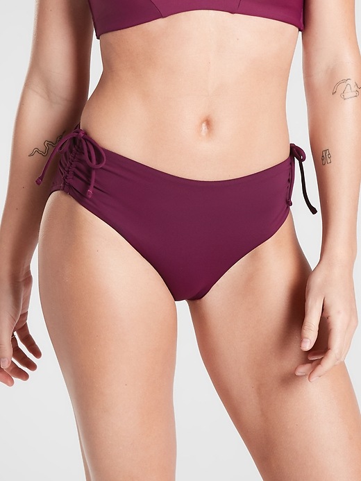 1 of 8 showing, with the color Velvet Plum of product Cinch Full Swim Bottom