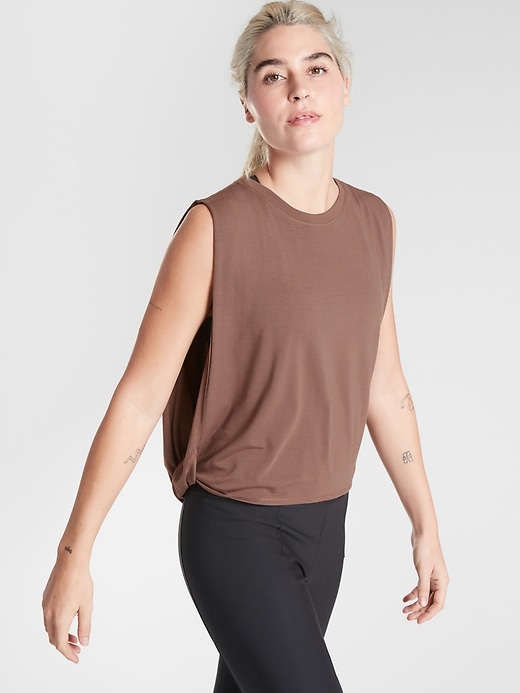 View large product image 1 of 3. Cloudlight Relaxed Muscle Tank