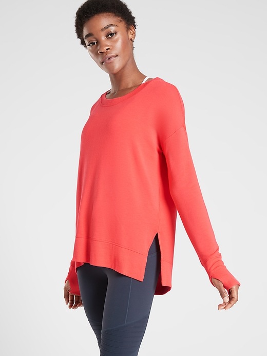 NWT Athleta Coaster Luxe hotsell Sweatshirt