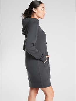 athleta hoodie dress