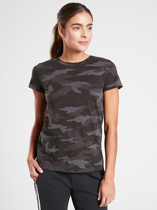 Image number 3 showing, Organic Daily Camo Crew