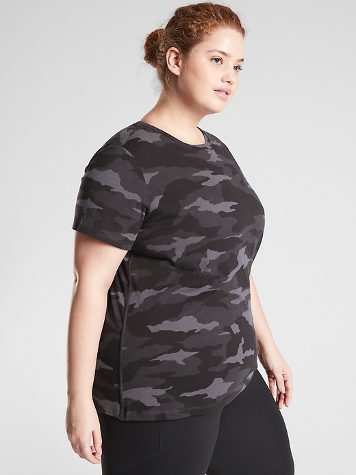 Image number 4 showing, Organic Daily Camo Crew