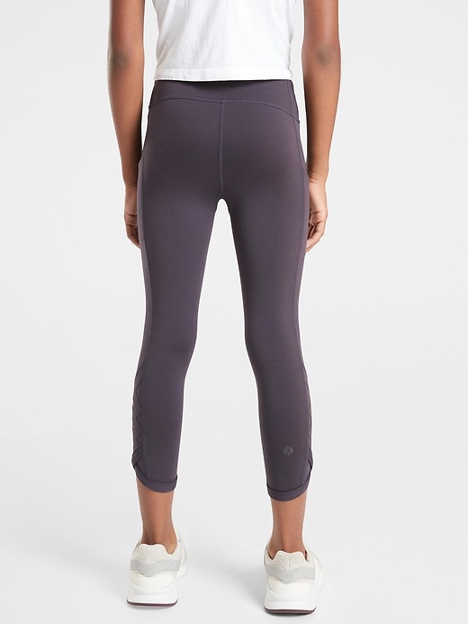 2 of 8 showing, with the color Spring Night of product Athleta Girl Spring Forward Capri