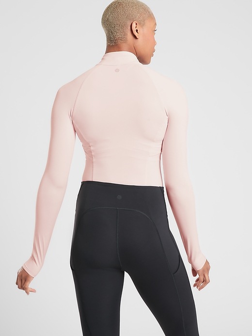 Image number 2 showing, Endurance Half Zip Bodysuit
