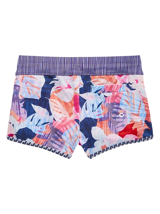 2 of 8 showing, with the color Sunny Flora of product Athleta Girl Cannonball Short