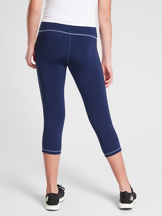 2 of 8 showing, with the color Goodnight Nora of product Athleta Girl Spring It On Capri