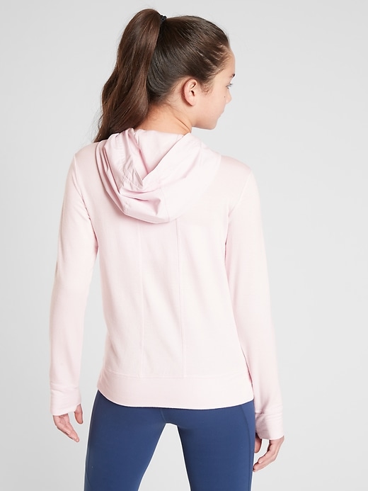 Image number 2 showing, Athleta Girl All Out Effort Hoodie