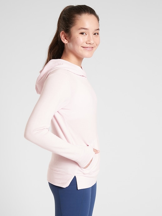 Image number 3 showing, Athleta Girl All Out Effort Hoodie