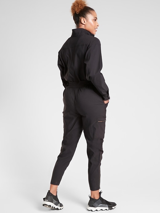 2 of 8 showing, with the color Black of product Lenox Jumpsuit