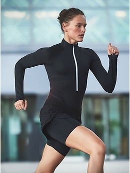 Endurance Half Zip Bodysuit | Athleta