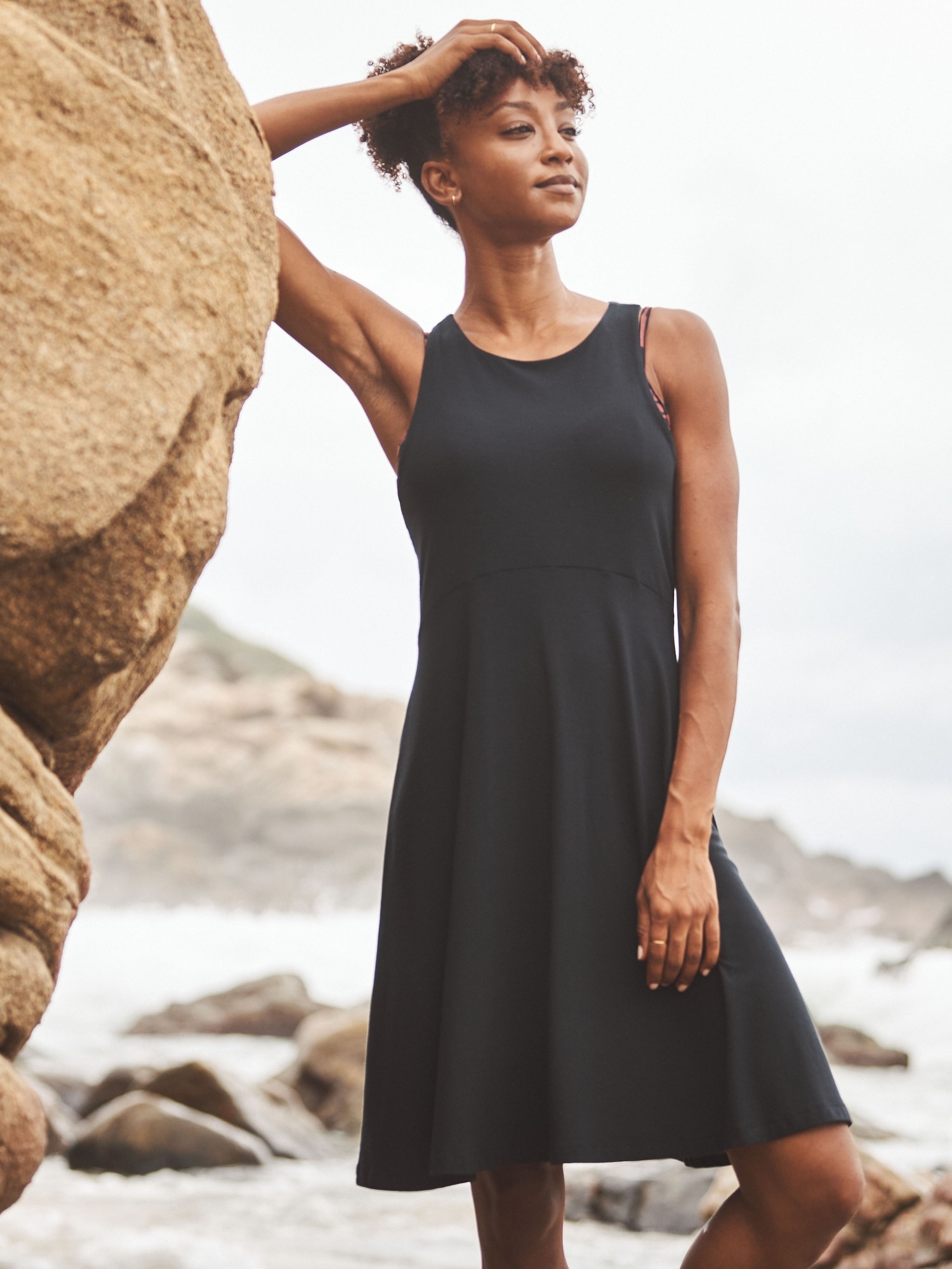 athleta santorini maxi dress