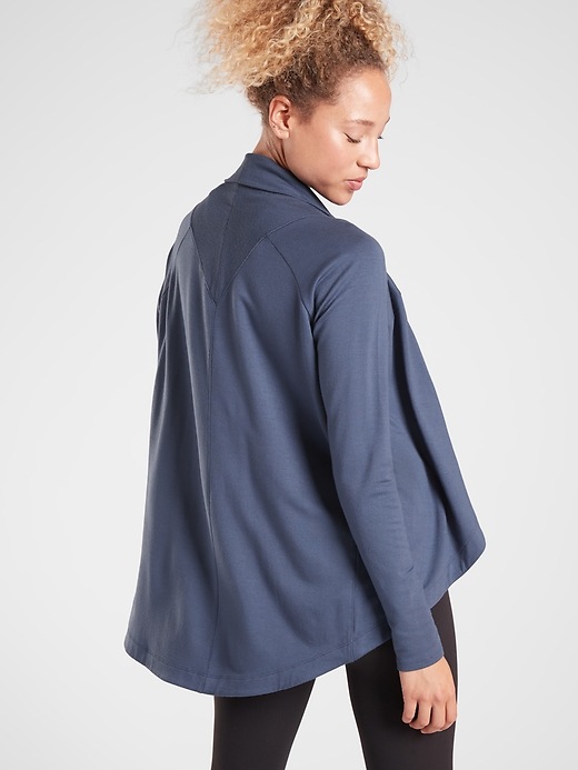 2 of 8 showing, with the color Iron Blue of product Nirvana Wear Two Ways Wrap