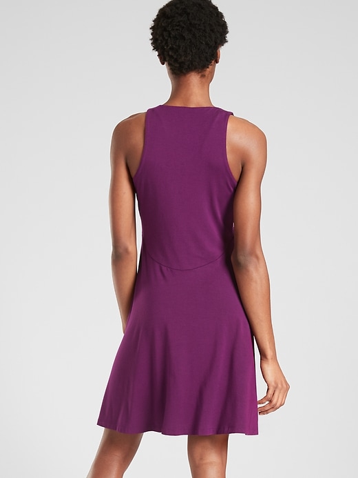 2 of 8 showing, with the color Velvet Plum of product Santorini Thera Dress