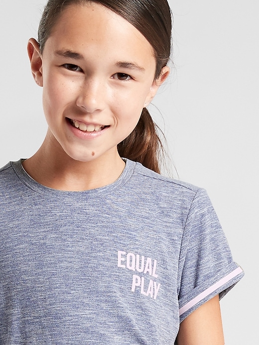 Image number 4 showing, Athleta Girl Equal Play Tee