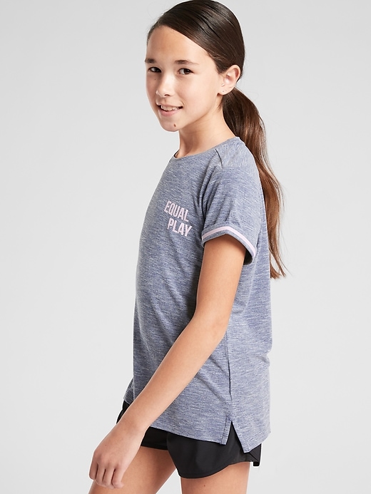 Image number 3 showing, Athleta Girl Equal Play Tee