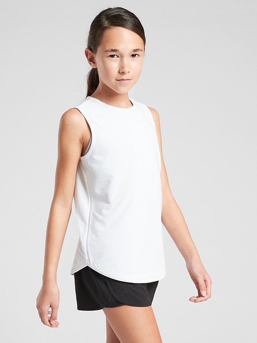 Image number 3 showing, Athleta Girl Double Up Tank