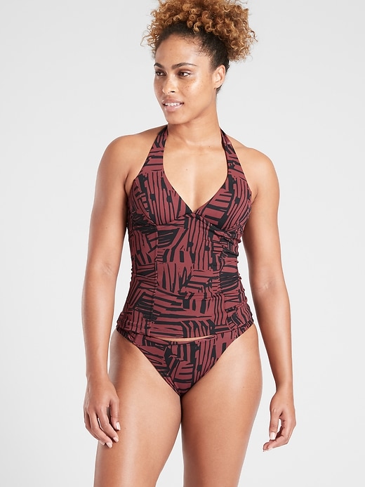 View large product image 1 of 3. Sculpted Sienna Halter Tankini