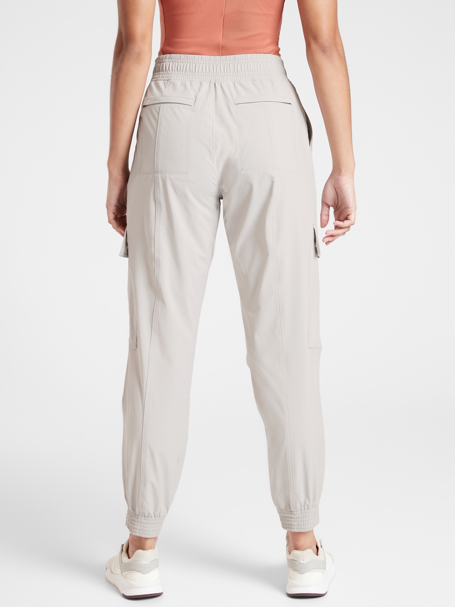 Athleta Recover Bounce Back Jogger Sweatpants,WHITE SIZE XL #487575 T0318