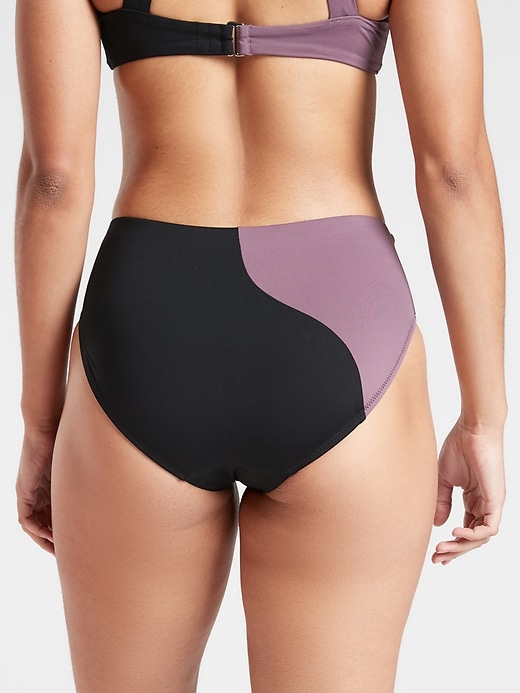2 of 8 showing, with the color Volcanic Violet of product Asym Colorblock Full Bottom