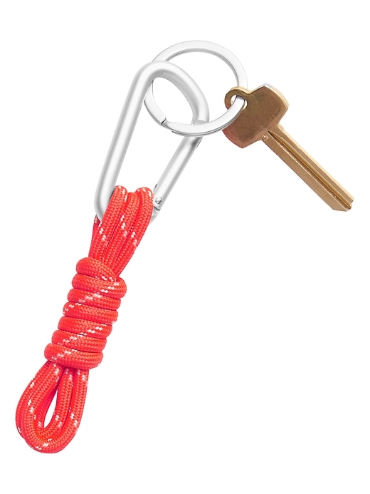 2 of 8 showing, with the color Multi of product Katmai Carabiner Short Keychain
