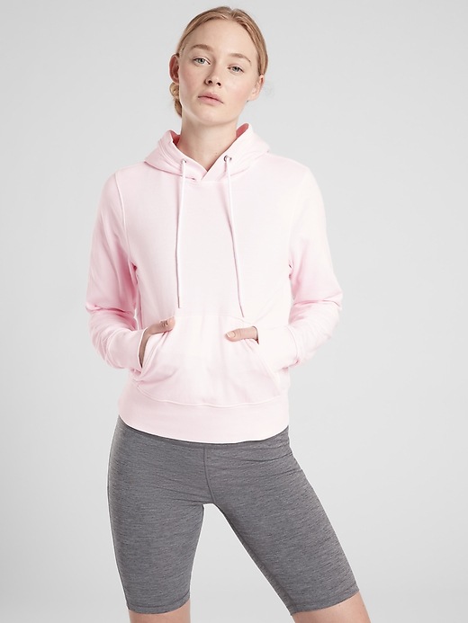 1 of 8 showing, with the color Delicate Pink of product Sundown Hoodie Sweatshirt