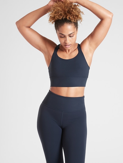 athleta longline bra