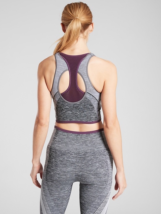 2 of 8 showing, with the color Grey Heather of product Impact Bra A-C