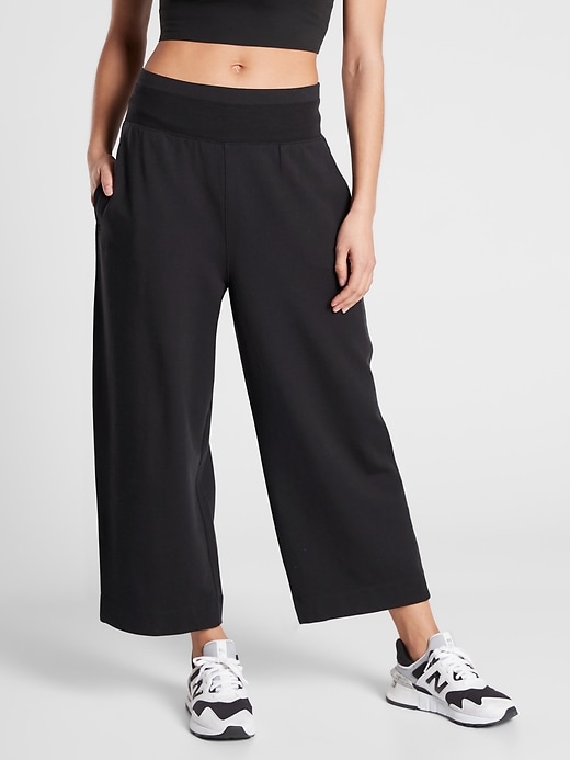 1 of 8 showing, with the color Black of product Free Flow Culotte
