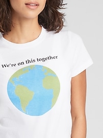 View large product image 3 of 3. Earth Day Graphic Tee