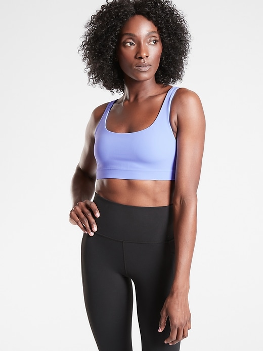 2 of 8 showing, with the color Victorian Periwinkle of product Exhale Bra A-C