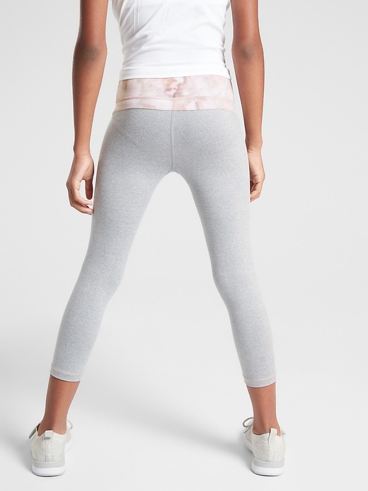 Image number 2 showing, Athleta Girl Spliced Chit Chat Capri