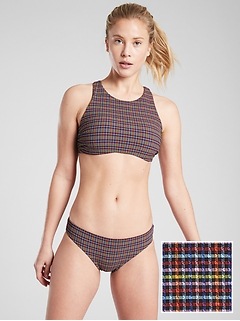 athleta high neck bikini top
