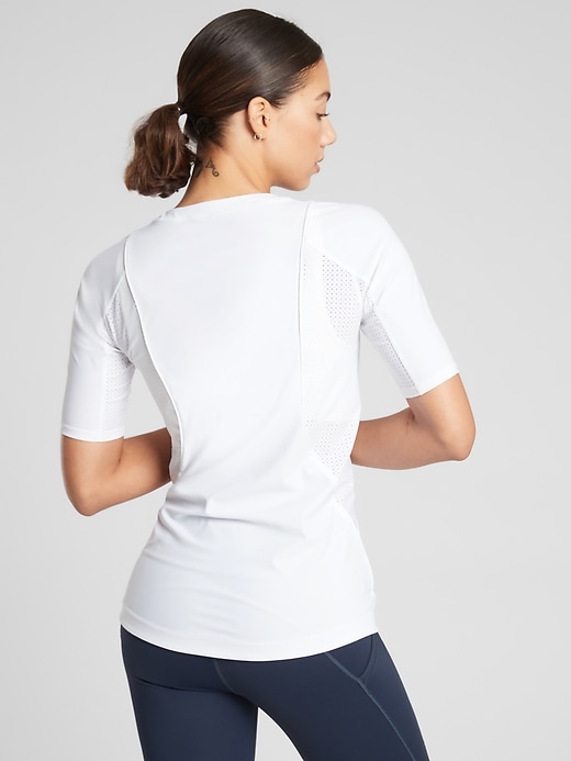 2 of 8 showing, with the color Bright White of product Pacifica II Tee