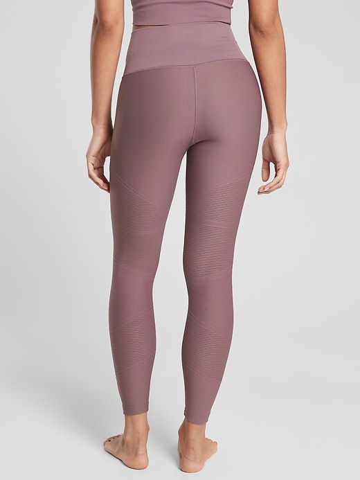 2 of 8 showing, with the color Volcanic Violet of product Aurora Rib 7/8 Tight