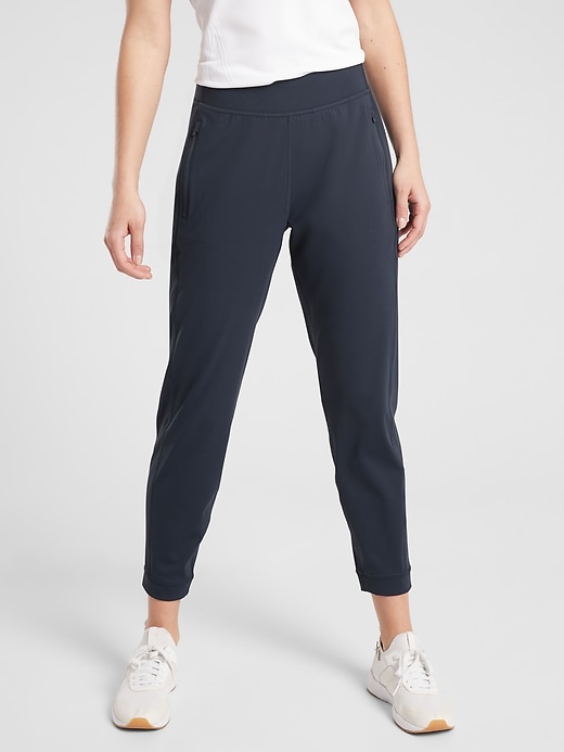 1 of 8 showing, with the color Navy of product Courtside Trouser