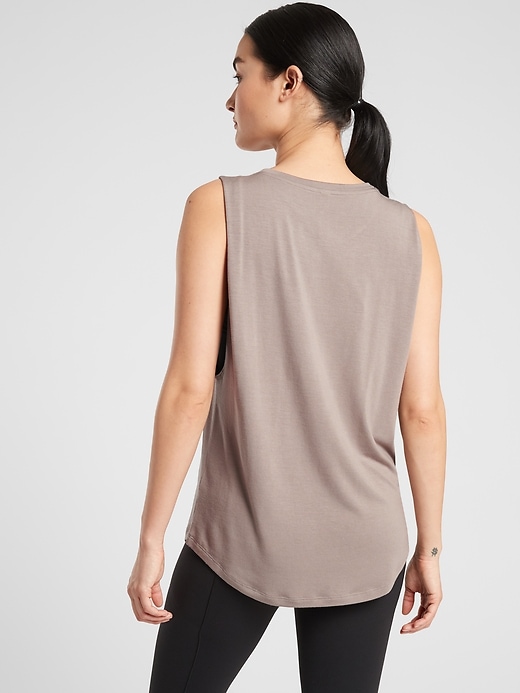 2 of 8 showing, with the color Mortar Mushroom of product Cloudlight Muscle Tank
