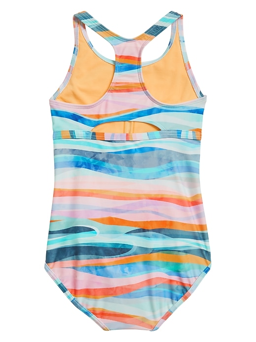 View large product image 2 of 2. Athleta Girl Wave Break One Piece