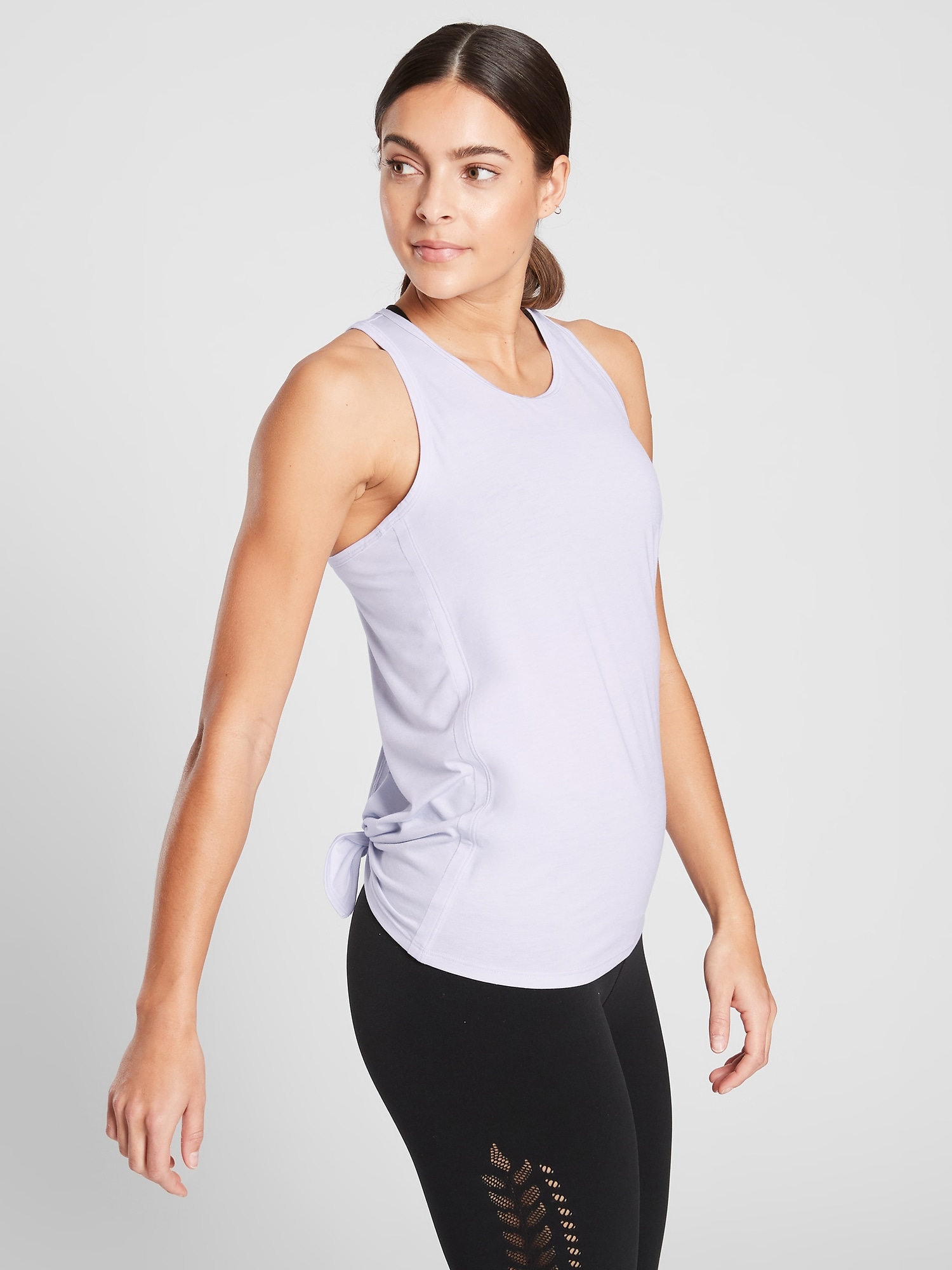 Lululemon Women's Split Tie Back Tank Top - Size XL