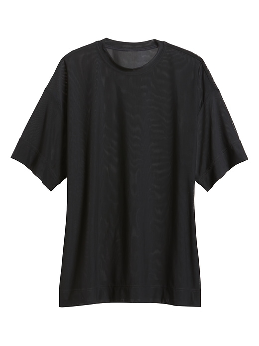 View large product image 1 of 2. Mesh Oversized Tee