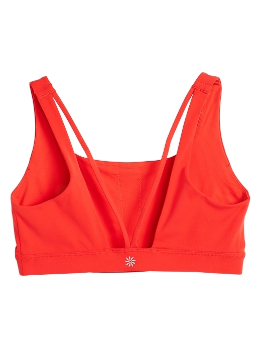 2 of 8 showing, with the color Timeless Red of product Exhale Bra D-DD+