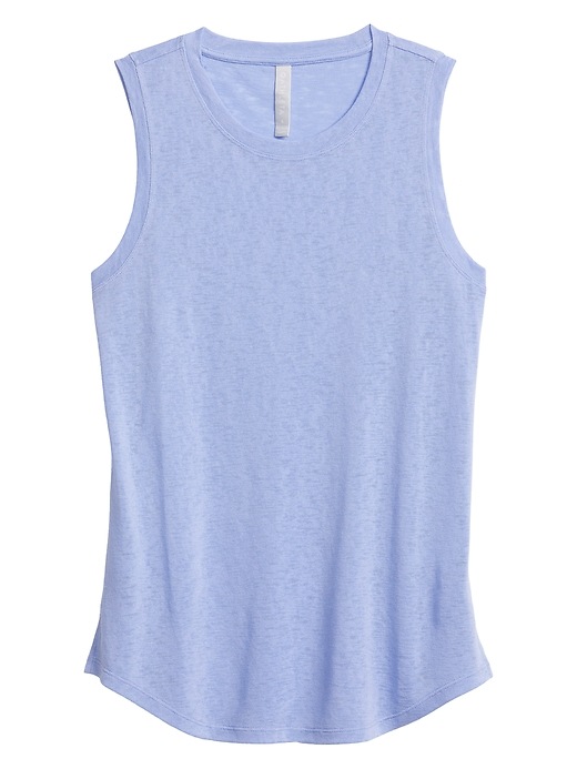2 of 8 showing, with the color Victorian Periwinkle of product Breezy Tank
