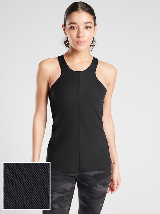 1 of 8 showing, with the color Black of product Intensity Support Top in SuperSonic