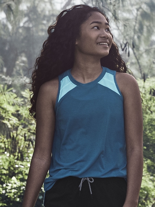 View large product image 1 of 2. Athleta Girl Summer Days Tank