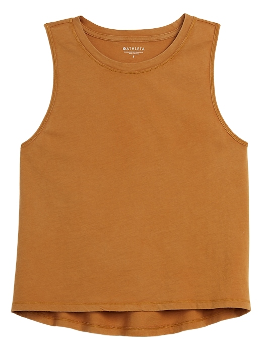 View large product image 2 of 2. Organic Daily Crop Tank
