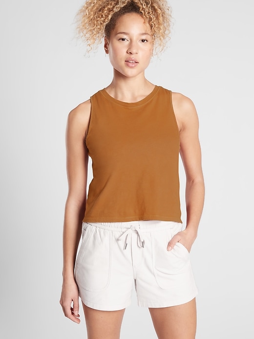 View large product image 1 of 2. Organic Daily Crop Tank