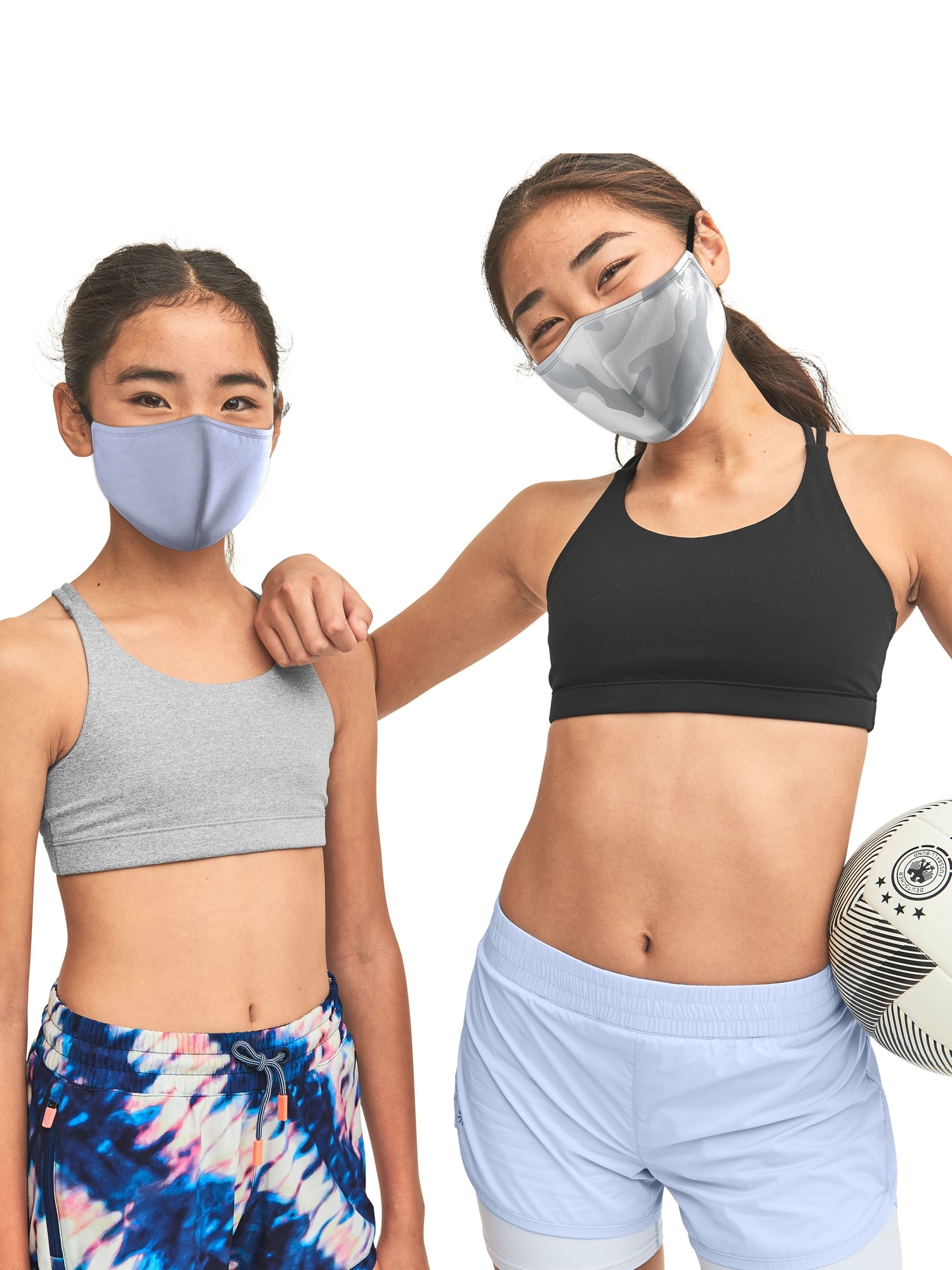 This Athleta face mask is great to wear while working out