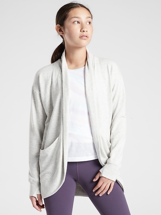 Athleta Girl Wrap &#39N Roll Sweatshirt 2.0. 1