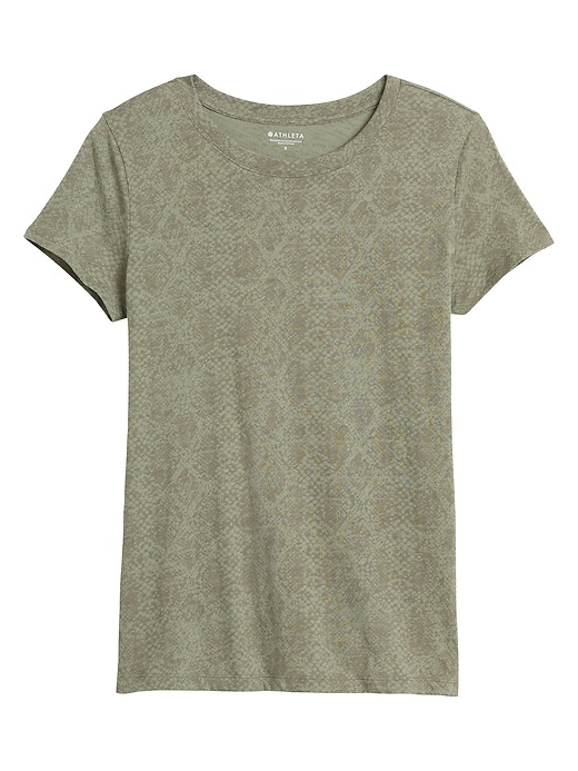 View large product image 1 of 1. Organic Daily Snake Tee