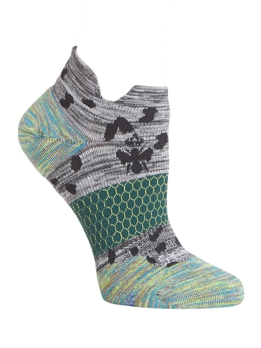 View large product image 1 of 1. Space Dye Leopard Performance Ankle Sock by Bombas®