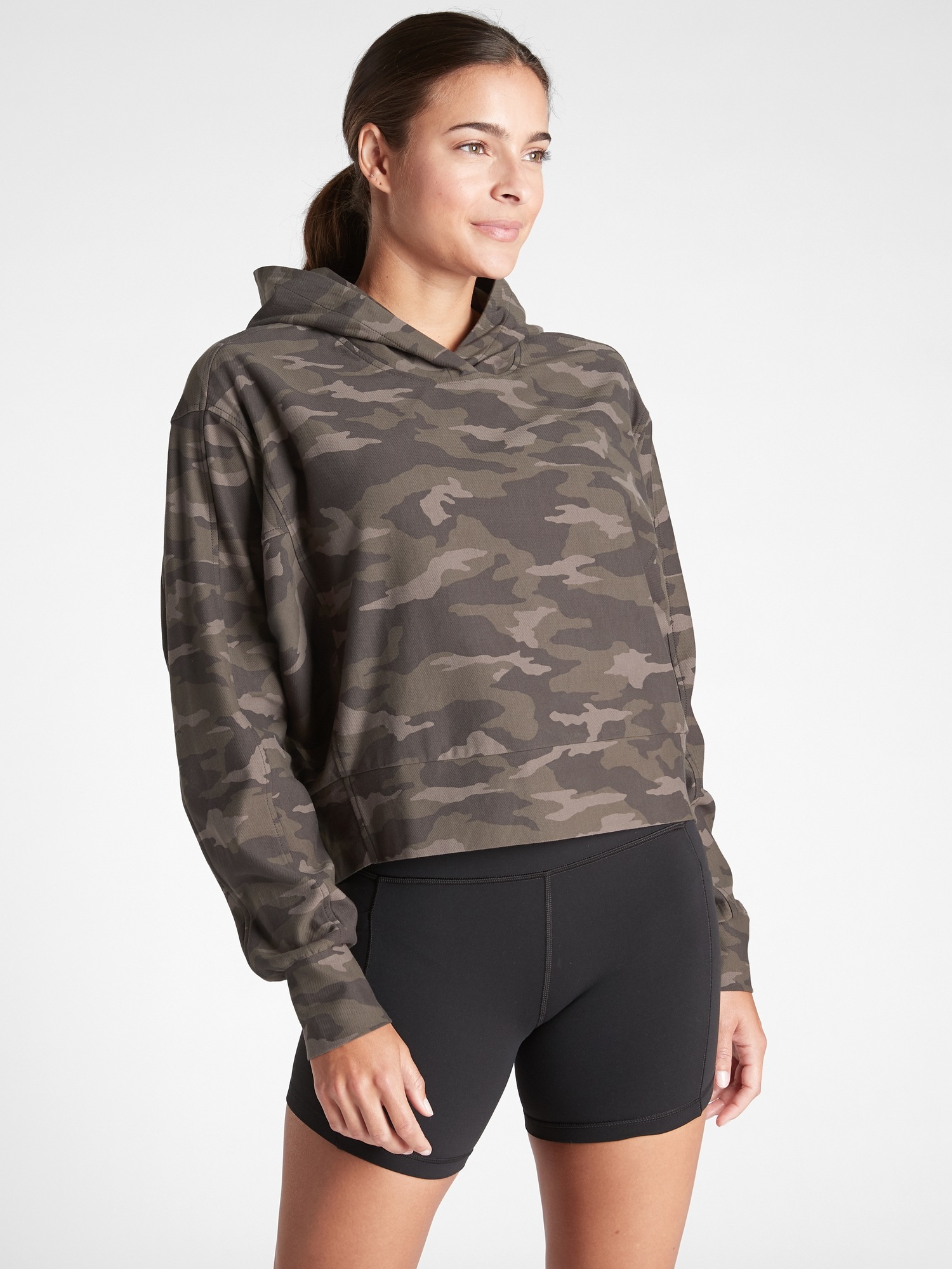 Athleta best sale camo hoodie